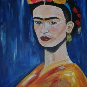 Frida, an original painting by Jessica Ashby, available as an art print