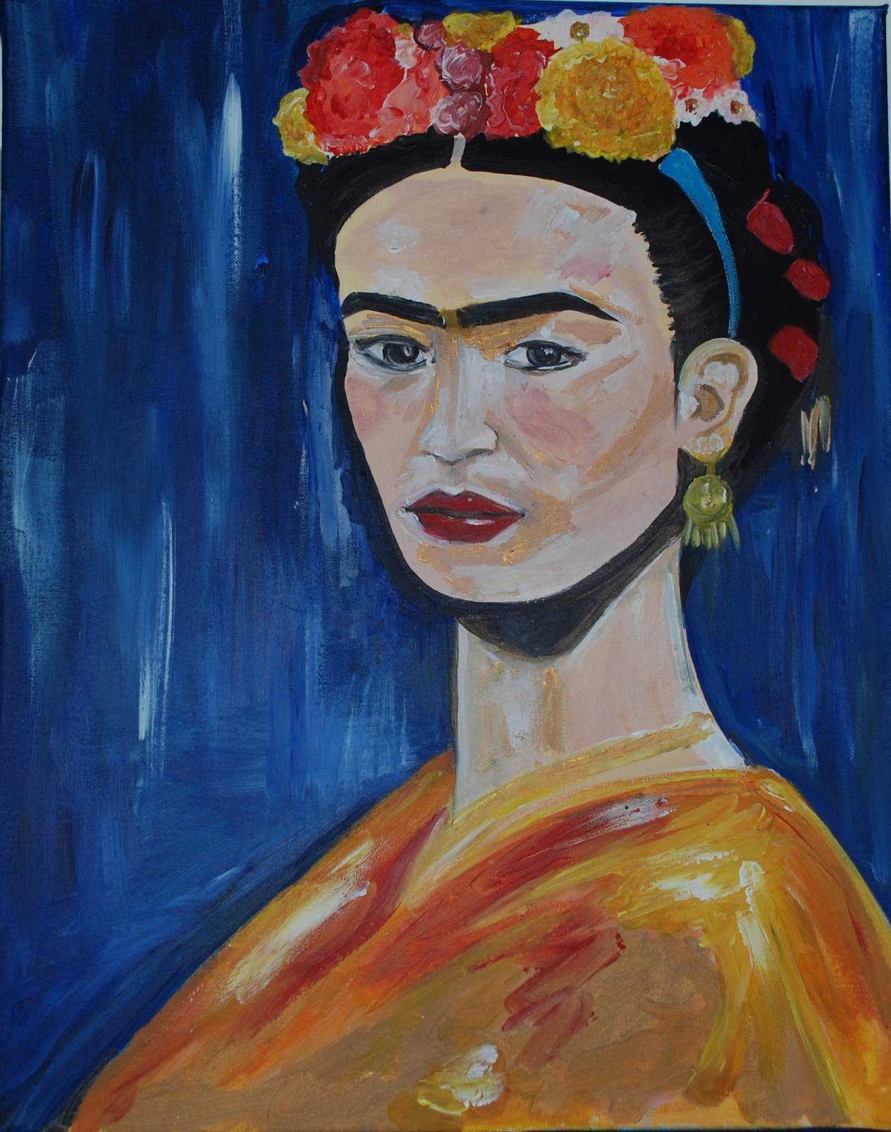 Frida, an original painting by Jessica Ashby, available as an art print